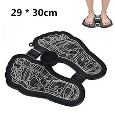 NEW Electric Foot Massager Leg Reshaping Pad Feet Muscle Stimulator Mat 29X30cm