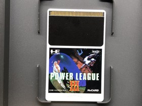 Power League III (PC Engine TurboGrafx-16 ,1990) from japan