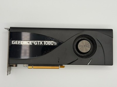 Zotac Nvidia GeForce GTX 1080 Ti 11GB GDDR5X Graphics Card - Blower Cooler