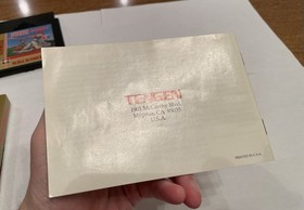 B&eacute;isbol RBI Nintendo NES Tengen R.B.I. sin licencia &iexcl;Completo en caja en caja original con p&oacute;ster!