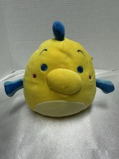 Squishmallows Disney Flounder 7  Plush Toy The Little Mermaid