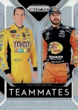 2019 Panini Prizm #T-4 Kyle Busch / Martin Truex Jr. Teammates Prizm