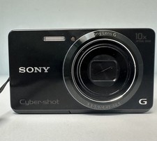 Sony Cyber-shot DSC-W690 black 16.1MP CCD Digital Camera 10x Zoom Camera English