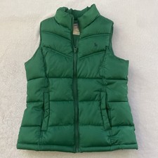 Old Navy Girls Size XL Green Fleece Lined Vest