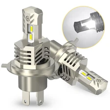 OXILAM H4/9003 LED Headlight Bulbs Conversion Kit High&Low Beams 6000K White CSP