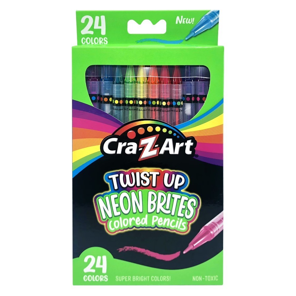 S 24 Count Multicolor Set For Beginners Kids To