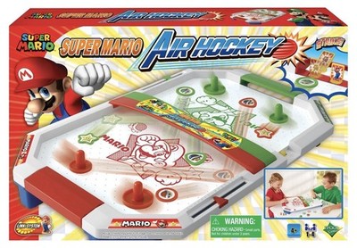 Epoch Games Super Mario Air Hockey, Tabletop Skill & Action Game NEW SHIPS ASAP