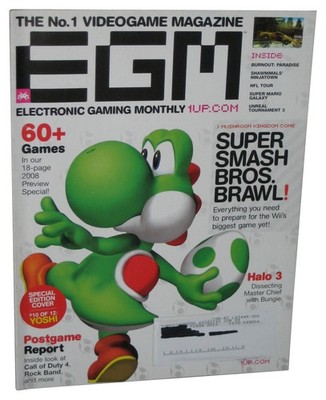 Electronic Gaming Monthly EGM Magazin Buch #225 Nintendo X76184
