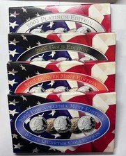 2003 State Quarter Collection Set Denver, Philadelphia, Platinum, & Gold Edition