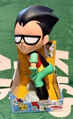 Teen Titans Go! Booty Scooty Robin Dancing Figure Music Press-Activate DC COMICS