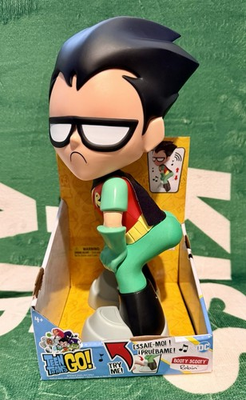 #ad #ad Teen Titans Go Booty Scooty Robin Dancing Figure Music Press Activate DC COMICS $32.99