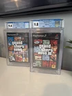 Grand Theft Auto GTA And Vice city Bundle PS2 Graded 9.8/A++ And 9.4 CGC Graded