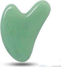 2pcs Ditind Gua Sha Set Jade Massage Tool for SPA, Acupuncture and Skin Care