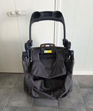 Chicco Bravo Single Pushchair Stroller Gray/Black Folding Canopy Rubber Tires