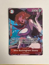 Miss Buckingham Stussy EB05-006 SR Alt Art One Piece Heroin…: live eBay listing