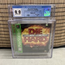 Die Hard Trilogy Sony PlayStation PS1 CGC 9.9 A++ Sealed