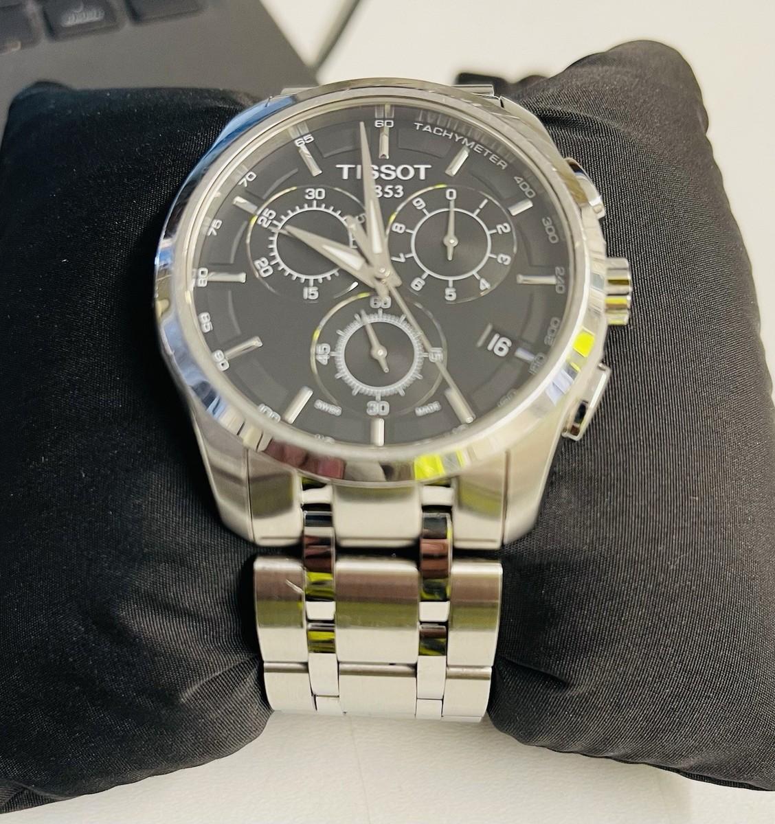 Silver Tissot Couturier Chronograph Tissot T035 617 A Tissot