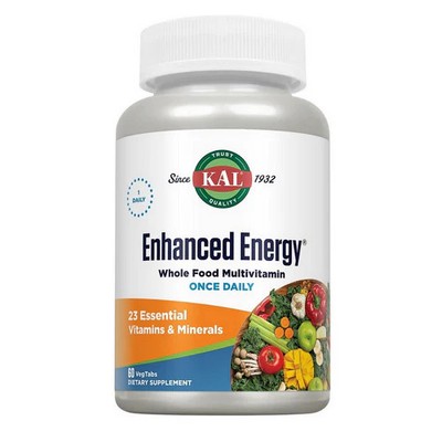 Enhanced Energy Whole Food Multivitamin 60 Tabs  by Kal
