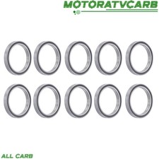 ALL-CARB 10× 6809-2RS Deep Groove Ball Bearing 45x58x7mm Double Rubber Seals