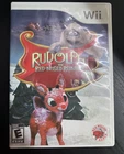 Rudolph the Red-Nosed Reindeer Game (Nintendo WII, 2010) Clean Disc With Manual