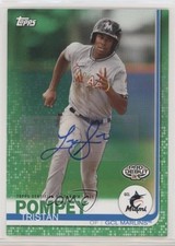 2019 Topps Pro Debut Green Auto 1/99 Tristan Pompey #174 Auto 3j2