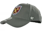 West Ham United 47 Brand Mvp Charcoal Baseball Cap Hat Official Gift