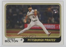 2023 Topps Heritage High Number Cody Bolton #607 0w8
