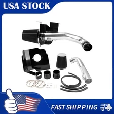 Cold Air Intake Kit Heat Shield For 14-18 GMC Sierra 1500 Pipe Power Flow Hose