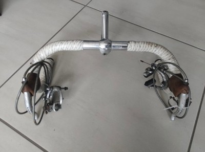 Lenker und Vorbau 3ttt Mod GRAND PRIX + Bremsen Universal Super 68, old bycicle