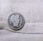 1912 P  SILVER BARBER DIME 10 CENTS