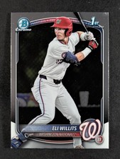 2025 Bowman Chrome Draft ELI WILLITS 1st Prospect Washington Nationals #BDC-1(D)