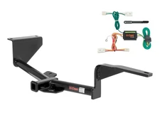 Curt Class 1 Trailer Hitch 1-1/4in Receiver And Wiring Harness Kit 11250-56254