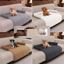 Pet Sofa Bed Cushion Dog Sofa Cover Non-Slip Sofa Protector With Neck Pillow