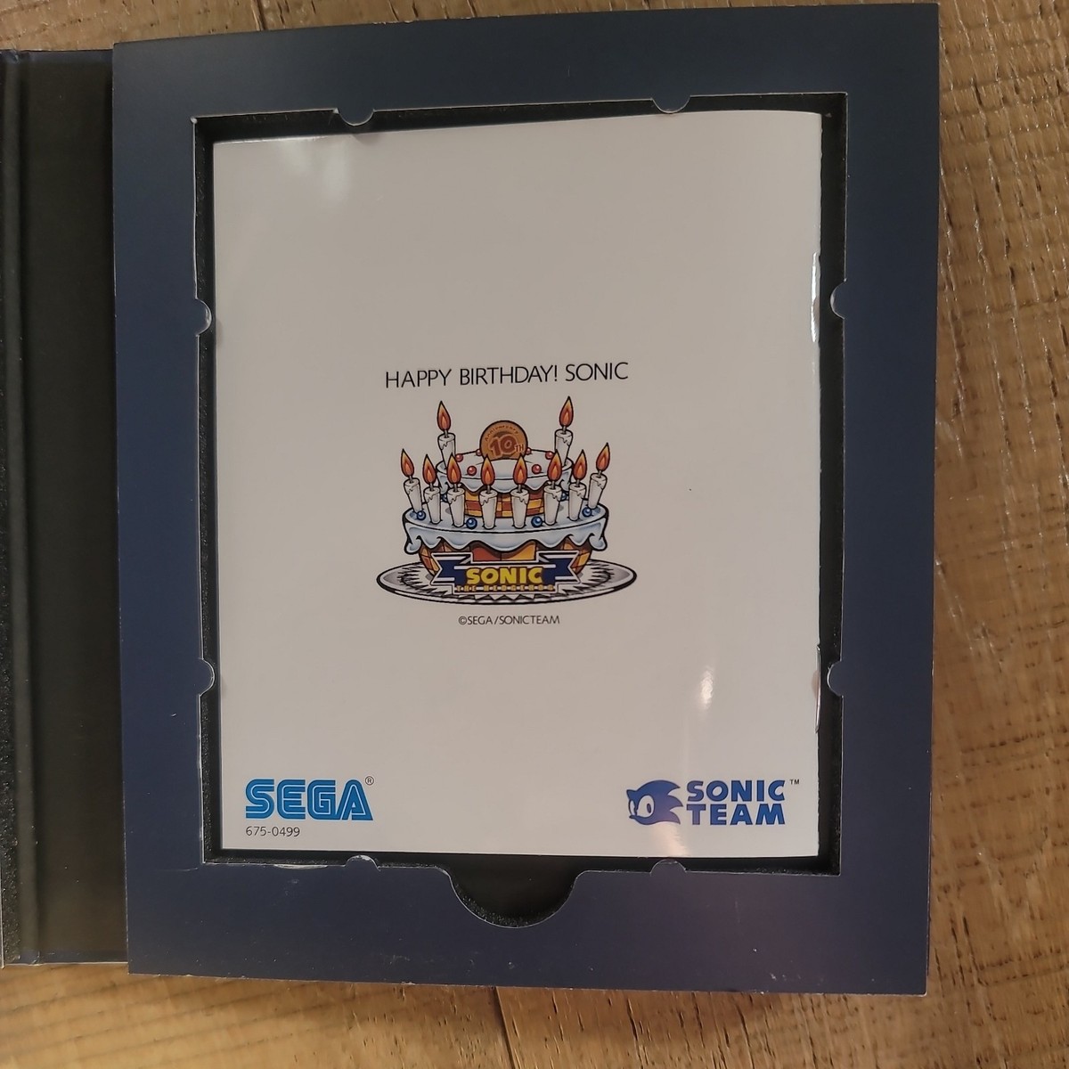 Sonic 10th Anniversary CD Soundtrack+Coin Bundle NEW SEALED! + An