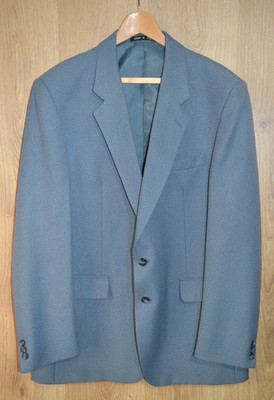 Monogram Vintage Stretch Weave Mariea Of Sweden Einreiher Blazer - 44R