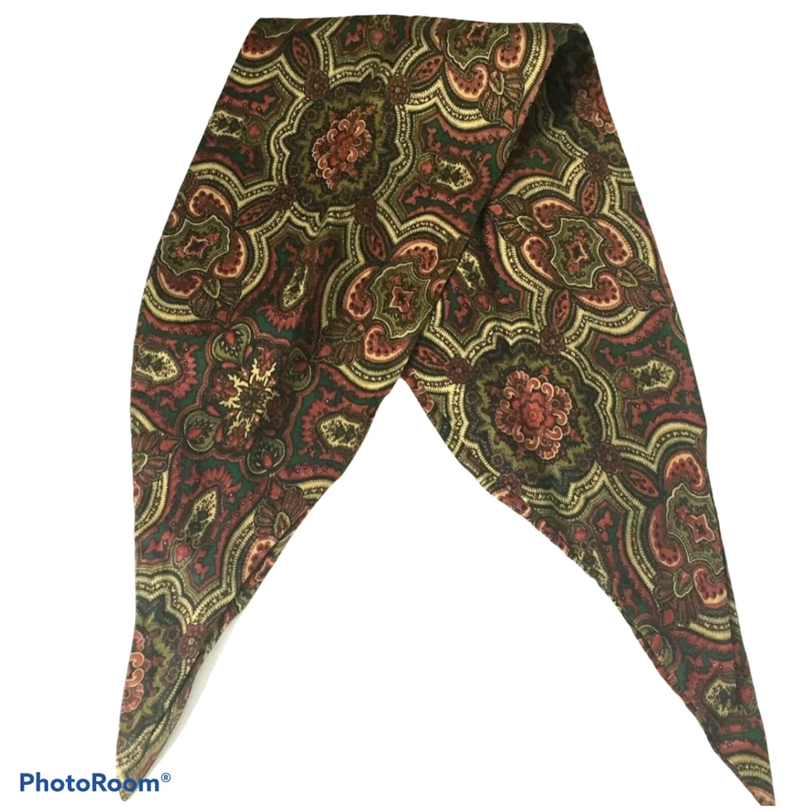 Stylish Multi-Color Paisley Print Scarf Sash for Any Outfit-image