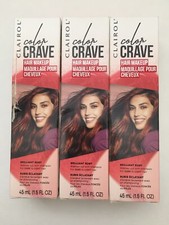 3x CLAIROL Color Crave Temporary Hair Makeup 45ml/1.5 fl oz. Brilliant Ruby