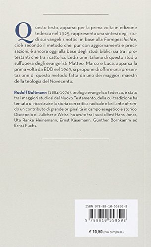 9788810558508 Storia dei Vangeli sinottici - Rudolf Bultmann,A. Di Marco - Bild 2 von 2