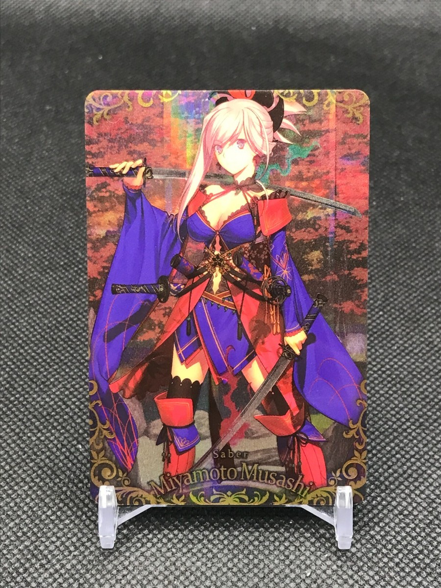 FGO カード Fate Grand Order FGO Arcade Card Lancer Suzuka Gozen Santa Fatal