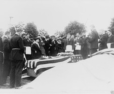 Burial of First US Sailor Killed Arlington Cemetery - 8x10 World War I Photo WWI