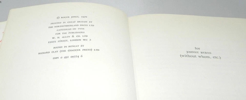 Rare VTG Book A Hard Day at the Holy Office by Roger Jones 1970 Hardcover 1st Ed - Image 4 of 4