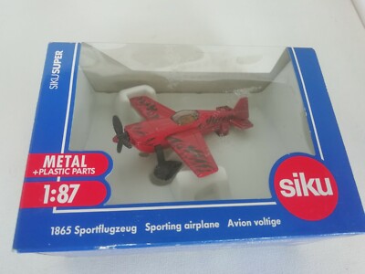 Siku 1865 sports aircraft sporting airplane red/black