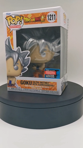 Funko Pop Goku (Ultra Instinto con Kamehameha) Dragonball Super 1211 Fall Con. - Vídeo 1 de 1