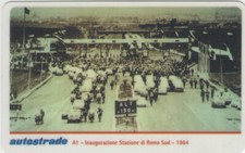 VIACARD SERIE STORICA GOLDEN 400 NUM GROSSO STAZIONE DI ROMA SUD DA 100.000£ PIK