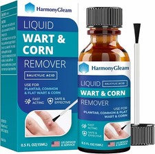 Wart Remover: Liquid Salicylic Acid Wart Corn Removal for Feet ..01/27 CR1