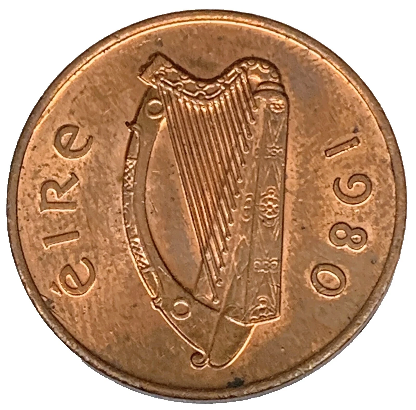 Bronze 1980 Irish Coins