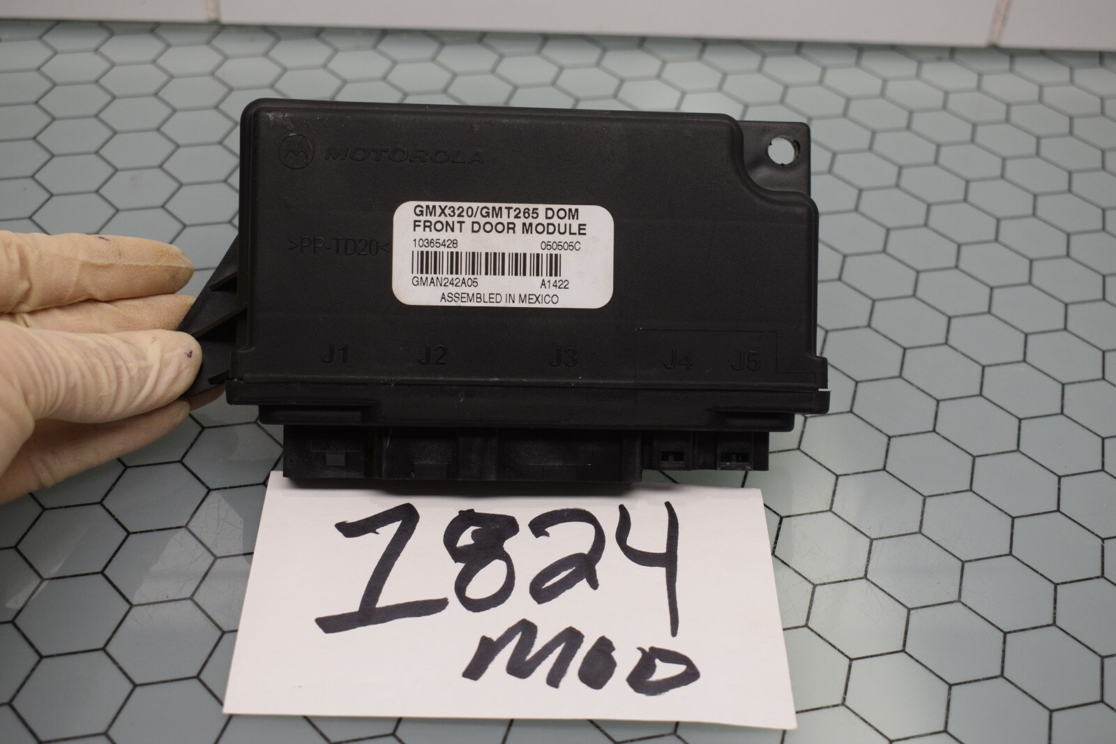 03 04 05 06 07 Cadillac CTS Front Door Control Module Computer #1824-MOD 