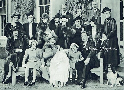 Clandeboye Lord Dufferin Family Christening 1938 Photo Article K283