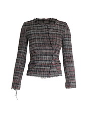 Étoile Isabel Marant Tweed Jacket In Multicolor Cotton Fr34