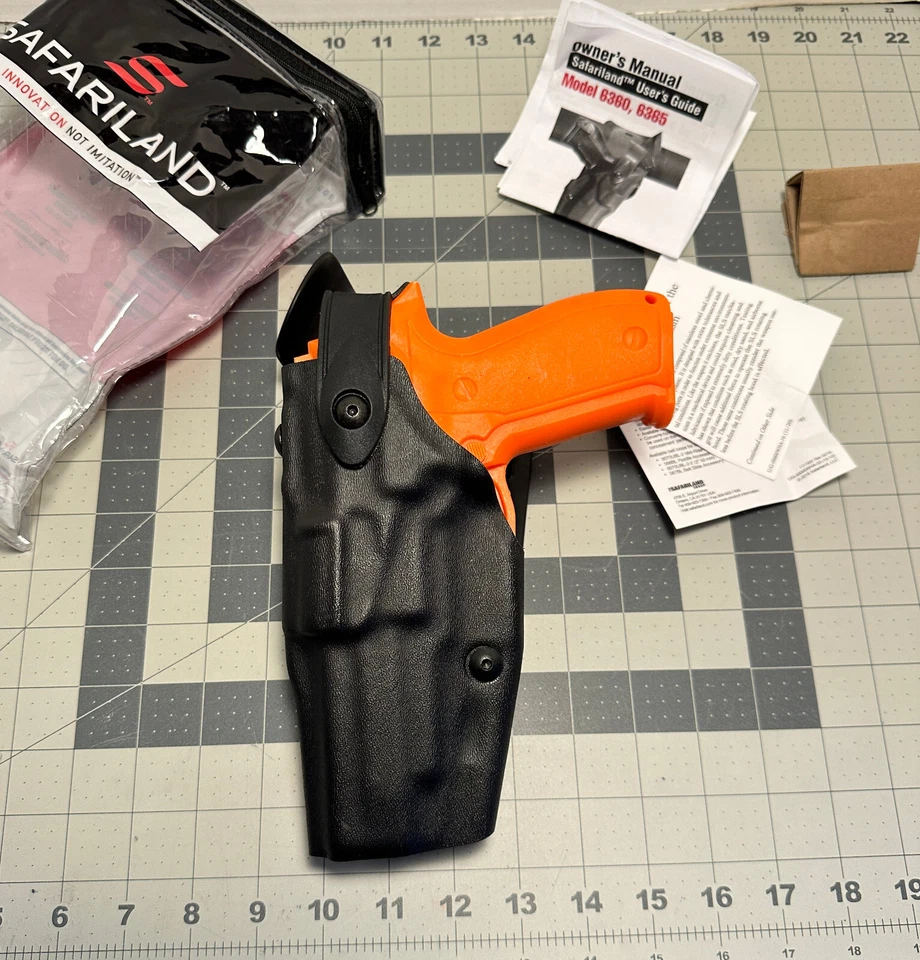 Safariland 6365 ALS/SLS Level-3 LH Duty Holster for SIG P220 P226 - LEFT HAND - Image 3 of 4